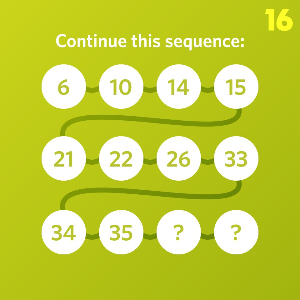 Puzzle 16 of 2019